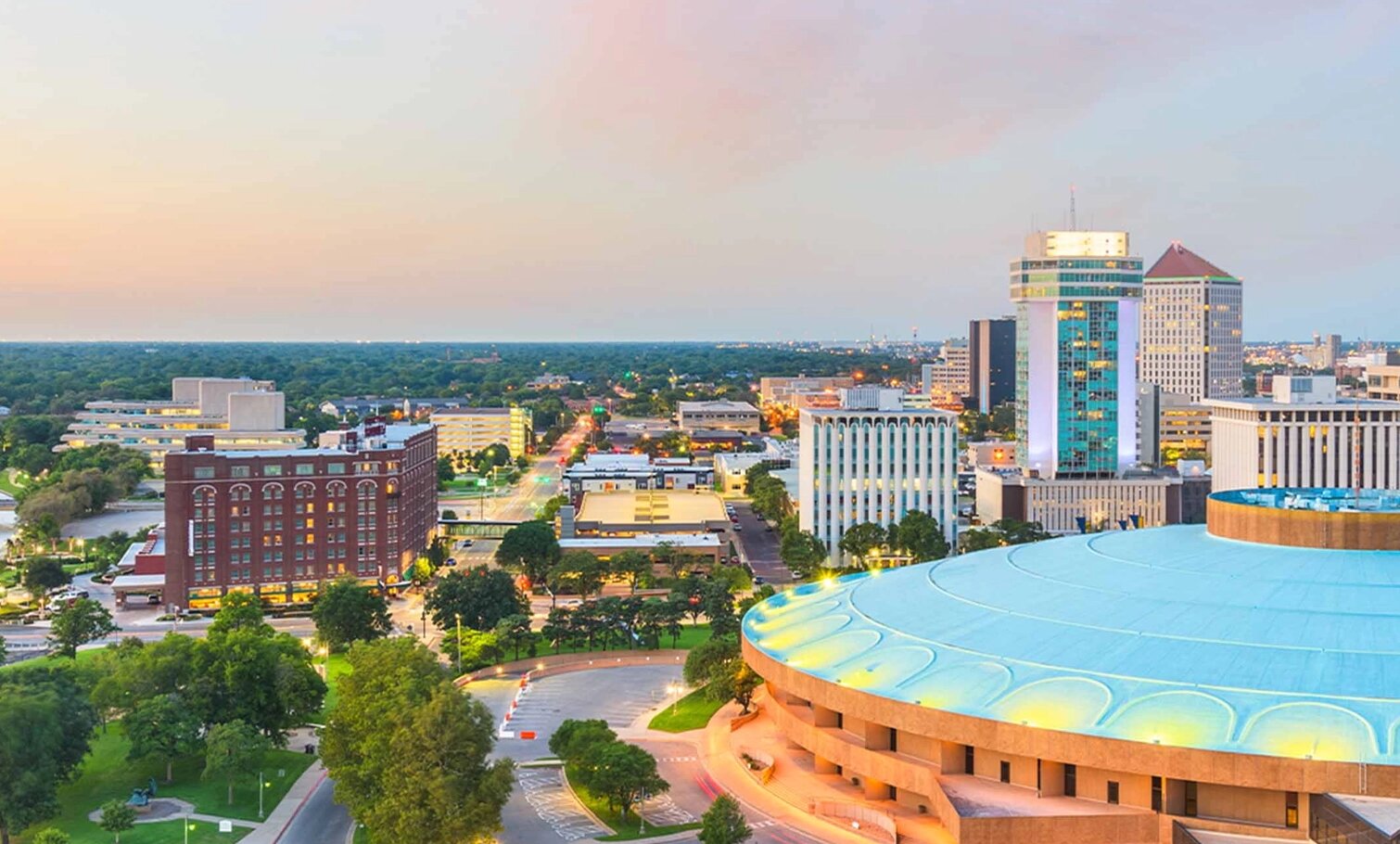 Image of a city skyline in Kansas