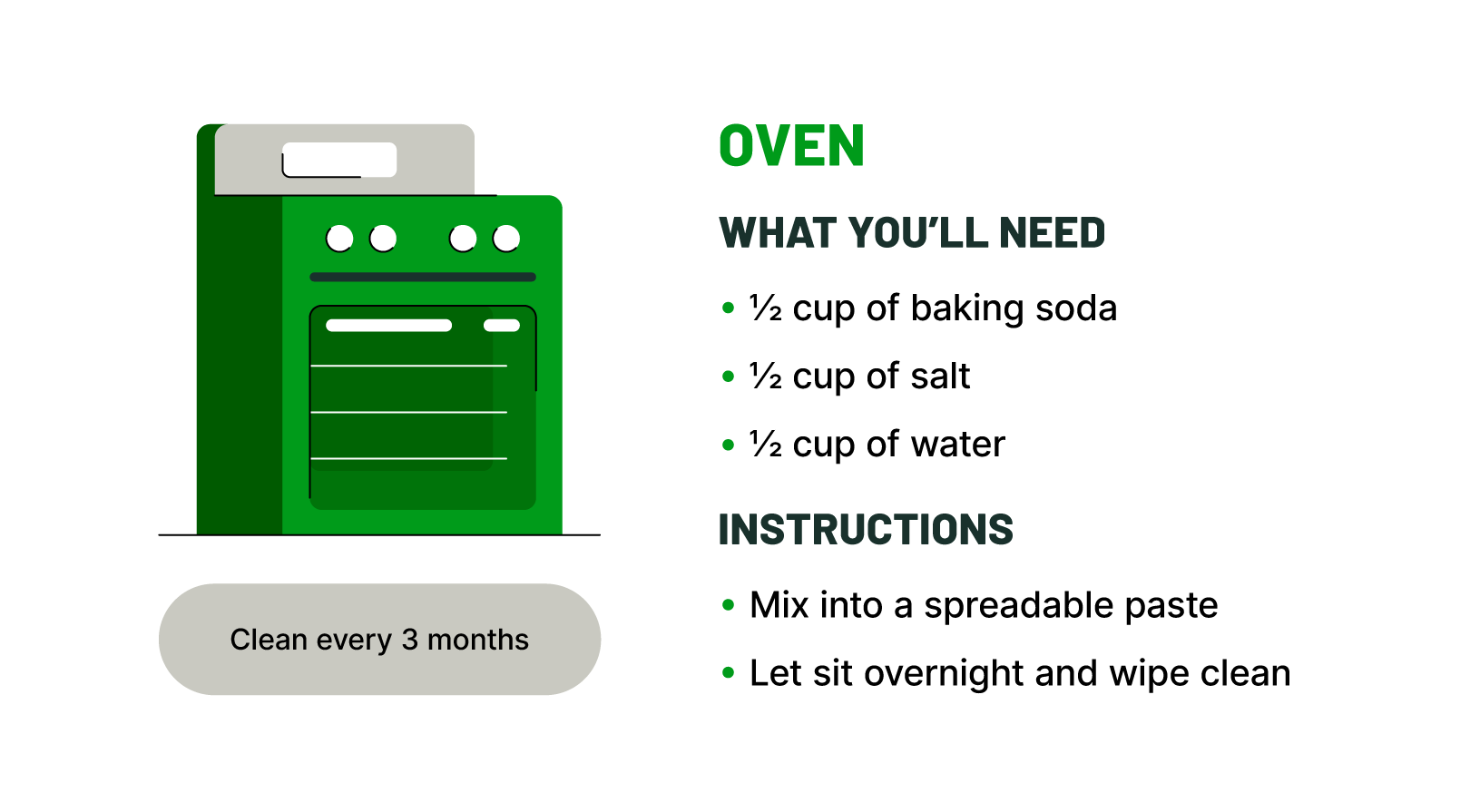 how to clean your oven