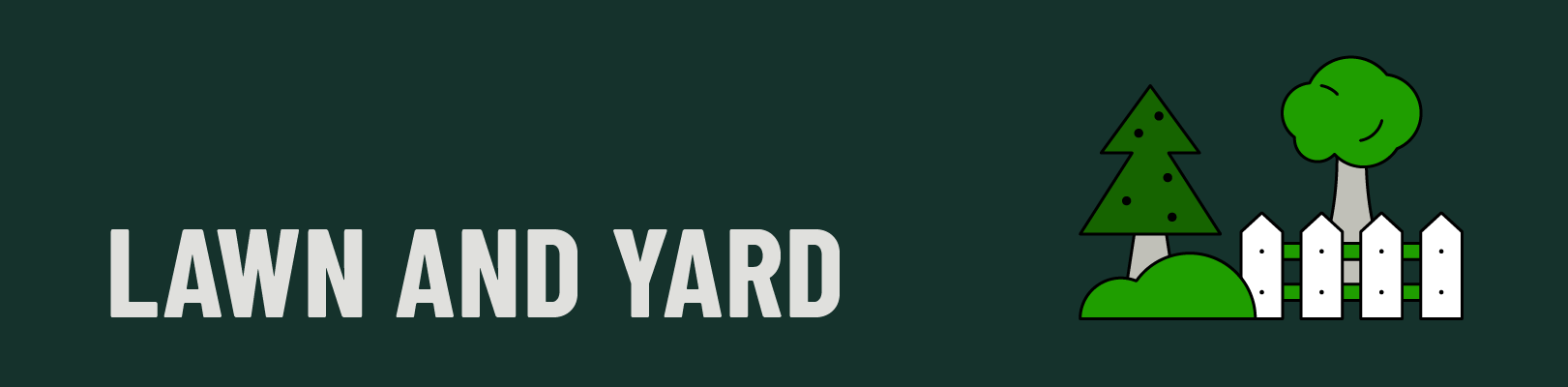 lawn and yard header