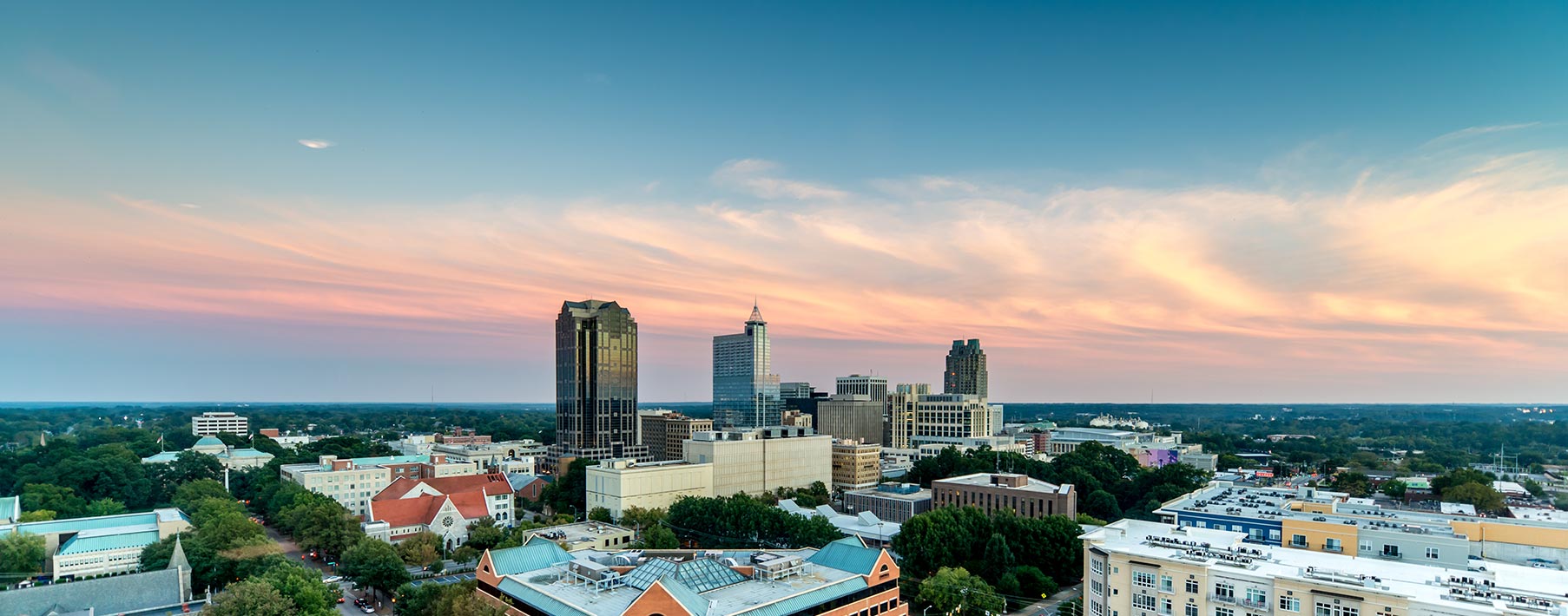 Image of the Raleigh city skyline