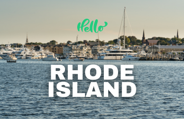 Hippo Says a Big Hello to Rhode Island